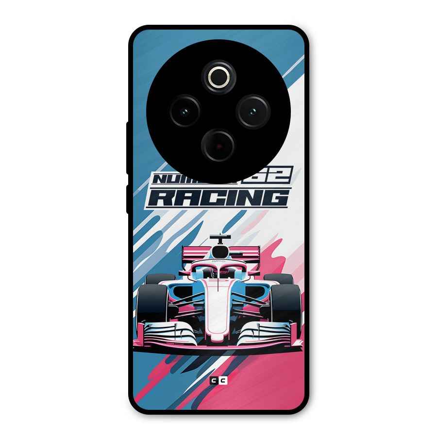 Motor Racing Metal Back Case for iQOO Z10