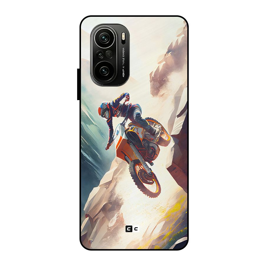 Mountain Biker Metal Back Case for Mi 11x
