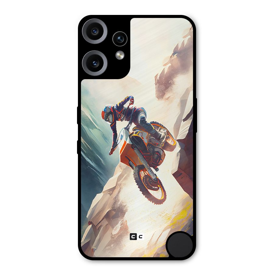 Mountain Biker Metal Back Case for Nothing CMF Phone 2 Pro