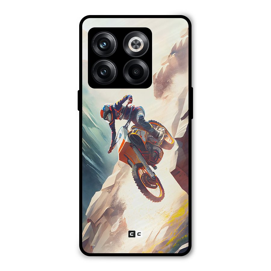 Mountain Biker Metal Back Case for OnePlus 10T