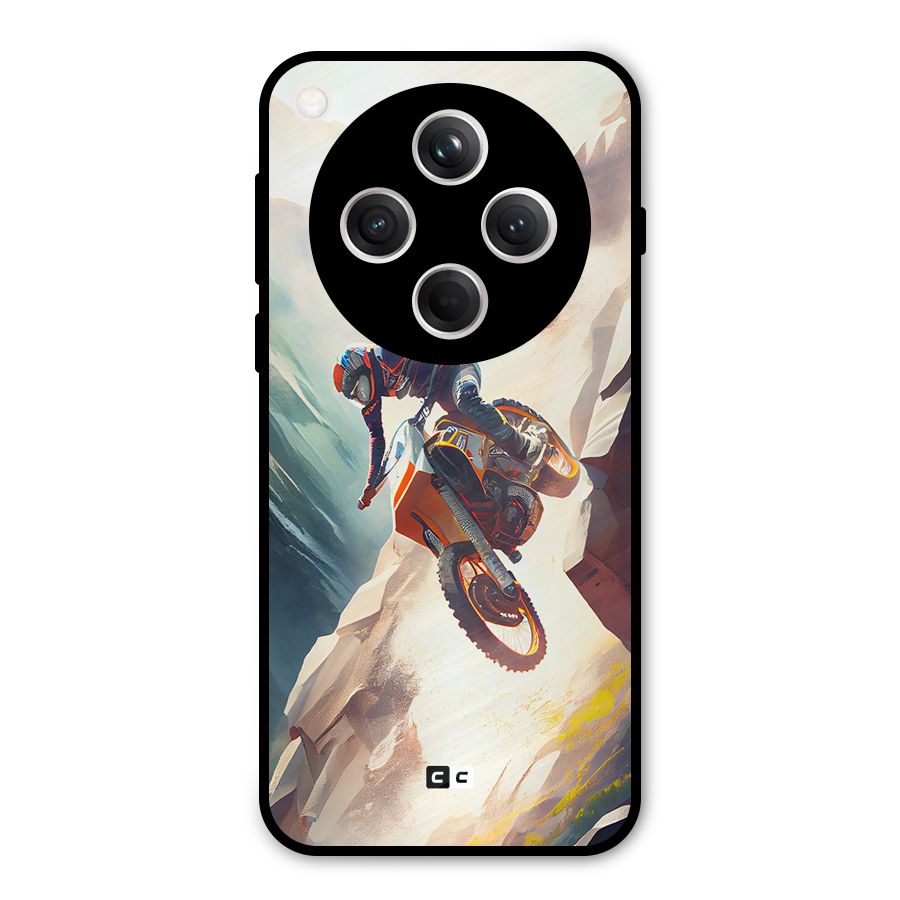 Mountain Biker Metal Back Case for Oppo Find X8