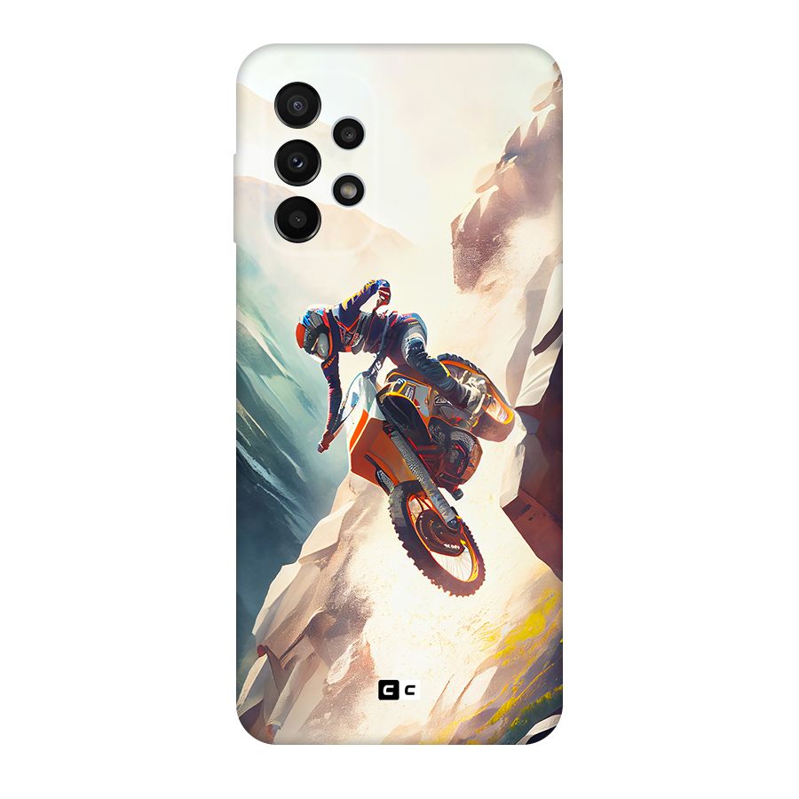 Mountain Biker Original Polycarbonate Back Case for Galaxy A23