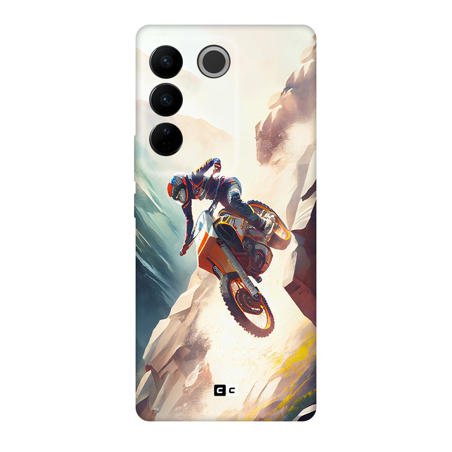 Mountain Biker Original Polycarbonate Back Case for Vivo V27