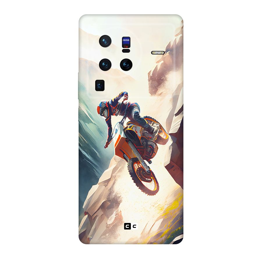 Mountain Biker Original Polycarbonate Back Case for Vivo X80