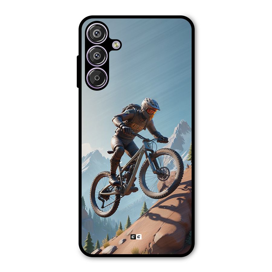 Mountain Rider Metal Back Case for Galaxy F15