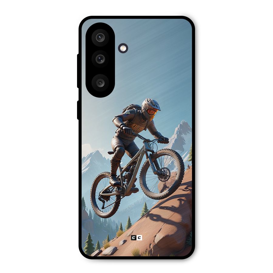Mountain Rider Metal Back Case for Galaxy M56