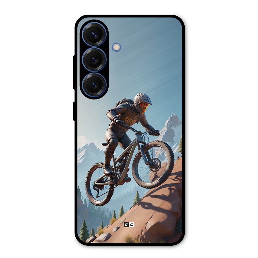 Mountain Rider Metal Back Case for Galaxy S25