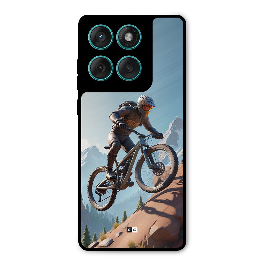 Mountain Rider Metal Back Case for Motorola Edge 60