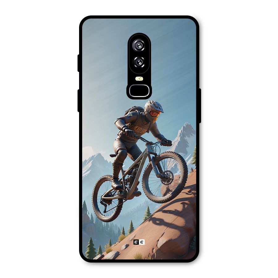 Mountain Rider Metal Back Case for OnePlus 6