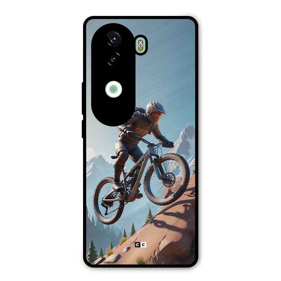 Mountain Rider Metal Back Case for iQOO Z9s