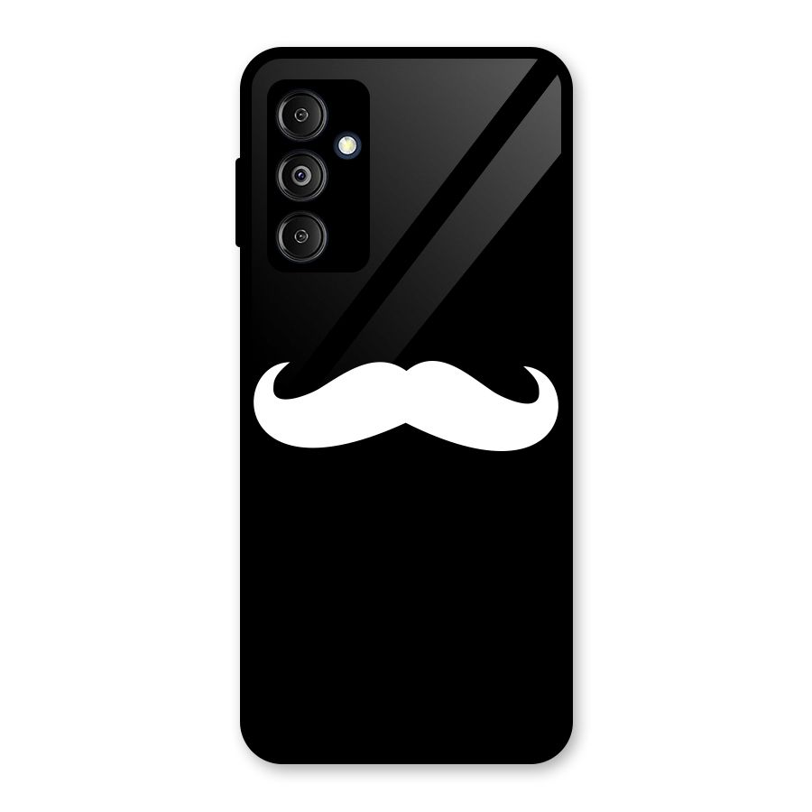 Moustache Love Glass Back Case for Galaxy M14 5G