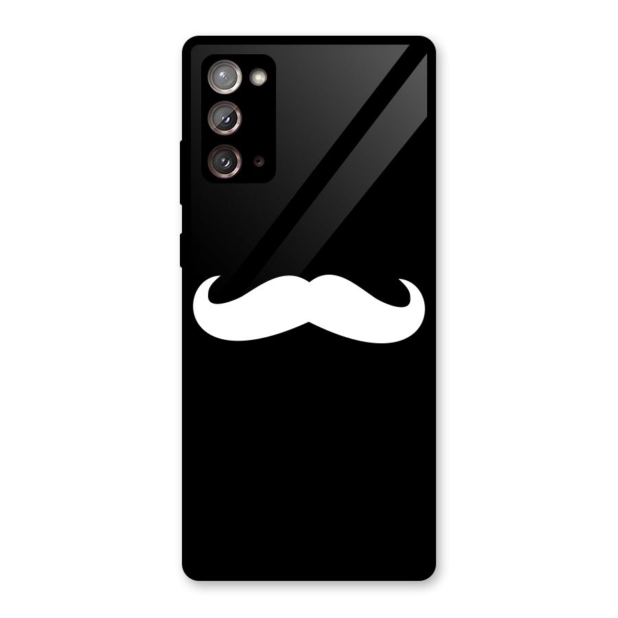 Moustache Love Glass Back Case for Galaxy Note 20