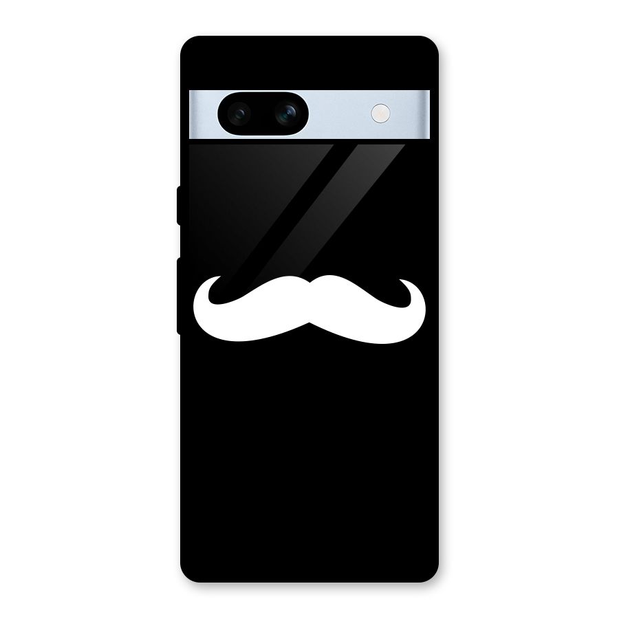 Moustache Love Glass Back Case for Google Pixel 7a