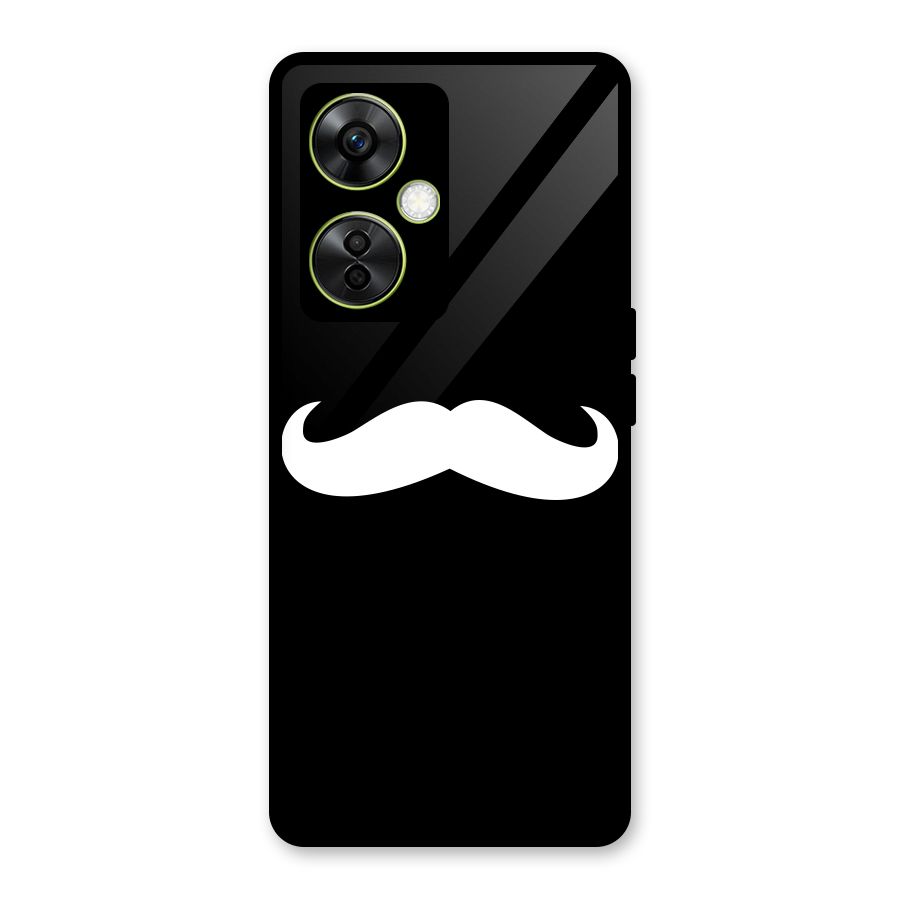 Moustache Love Glass Back Case for OnePlus Nord CE 3 Lite