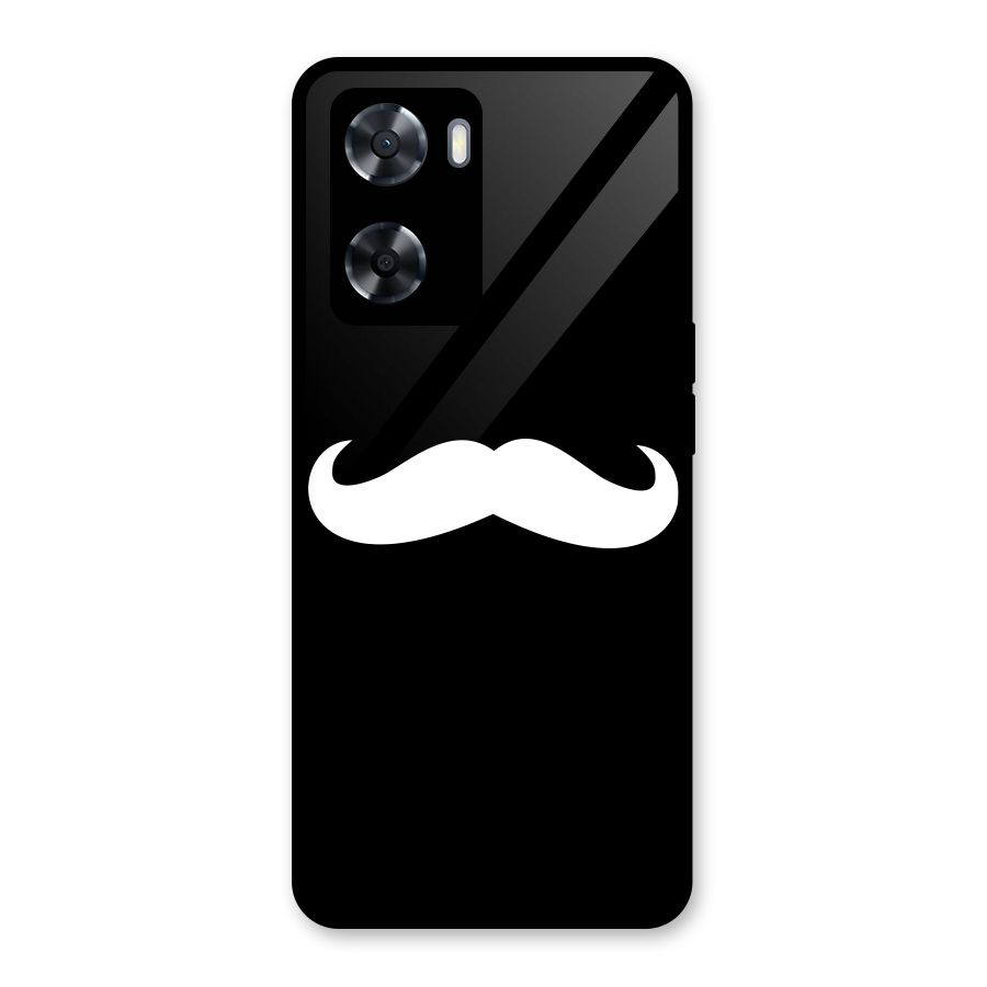 Moustache Love Glass Back Case for OnePlus Nord N20 SE