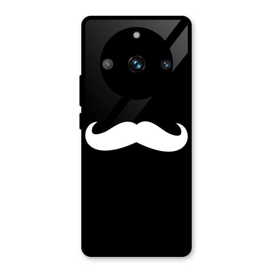 Moustache Love Glass Back Case for Realme Narzo 60 Pro