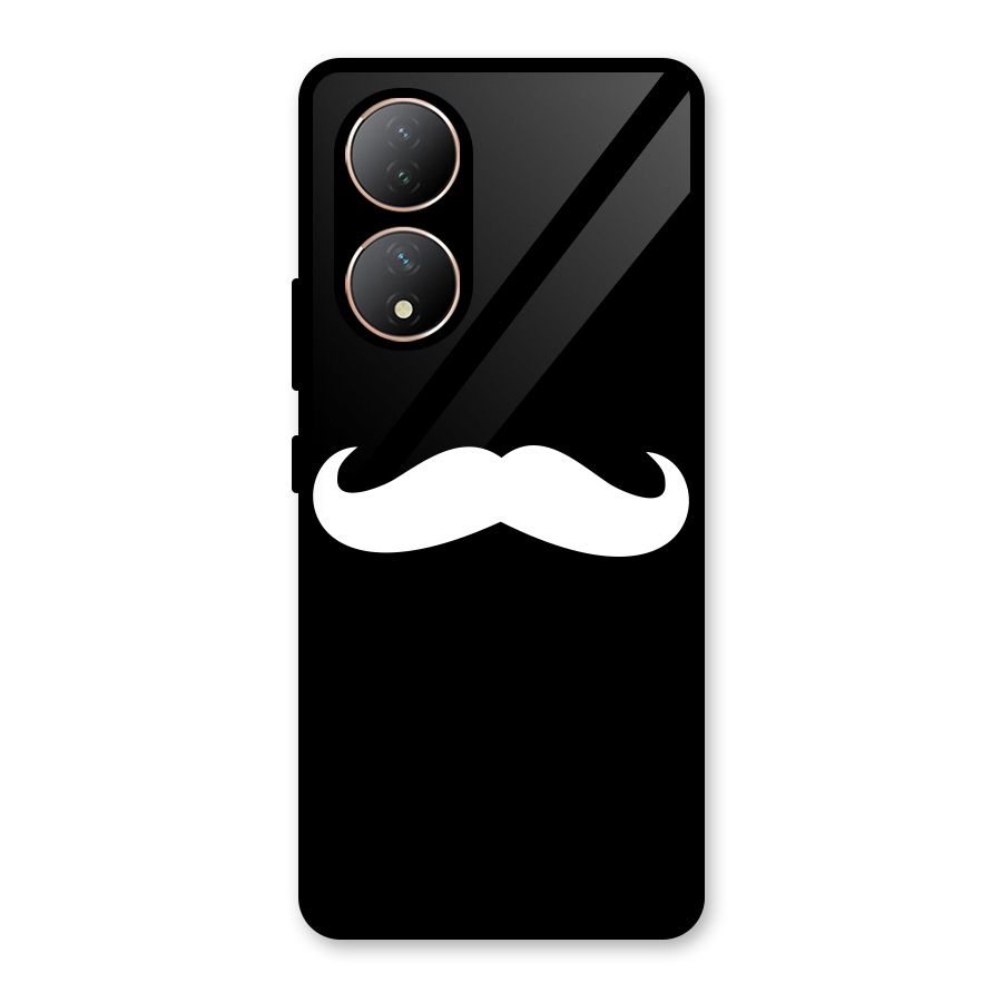 Moustache Love Glass Back Case for Vivo Y100A