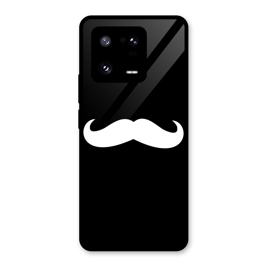 Moustache Love Glass Back Case for Xiaomi 13 Pro