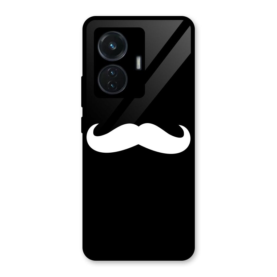 Moustache Love Glass Back Case for iQOO Z6 44W