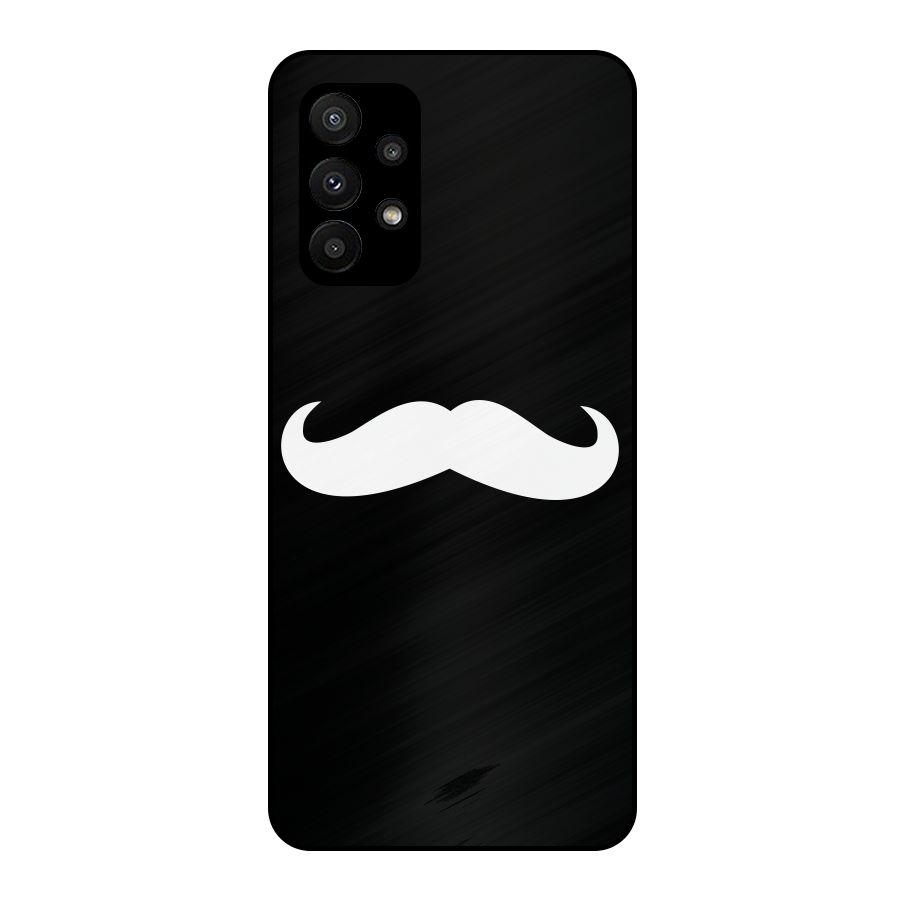Moustache Love Metal Back Case for Galaxy A23