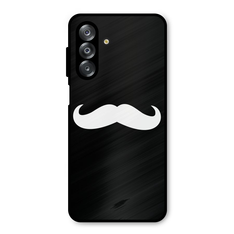 Moustache Love Metal Back Case for Galaxy A26