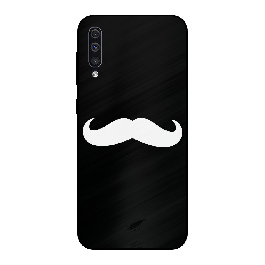 Moustache Love Metal Back Case for Galaxy A50