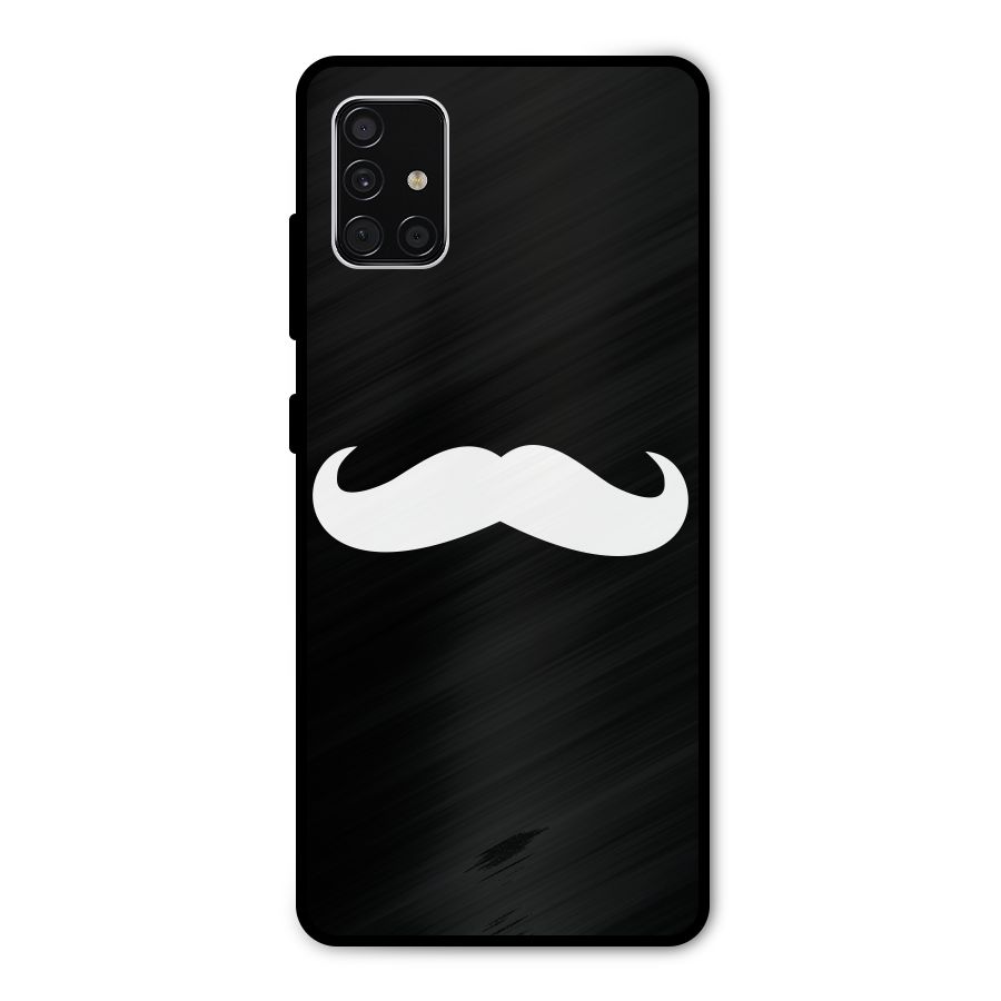 Moustache Love Metal Back Case for Galaxy A51