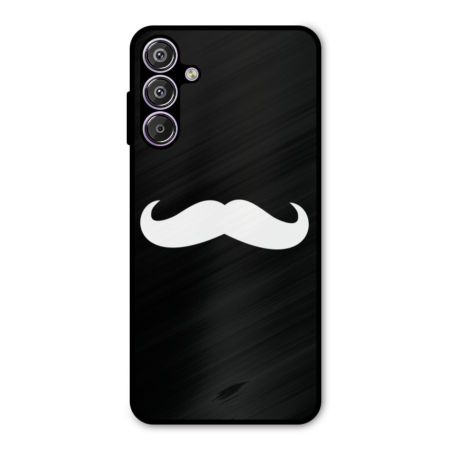 Moustache Love Metal Back Case for Galaxy M15