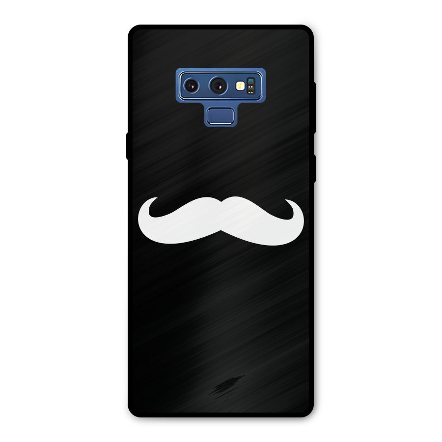Moustache Love Metal Back Case for Galaxy Note 9