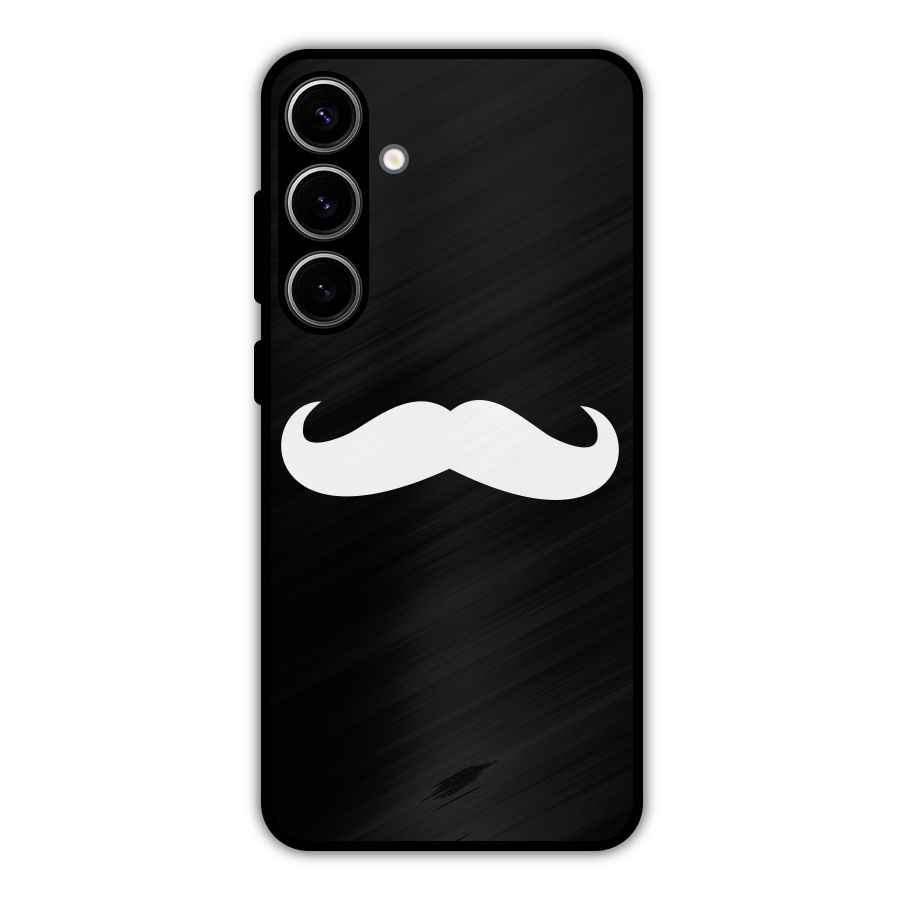 Moustache Love Metal Back Case for Galaxy S24 Plus