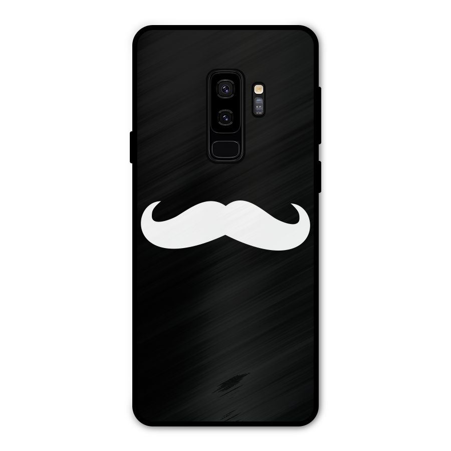 Moustache Love Metal Back Case for Galaxy S9 Plus