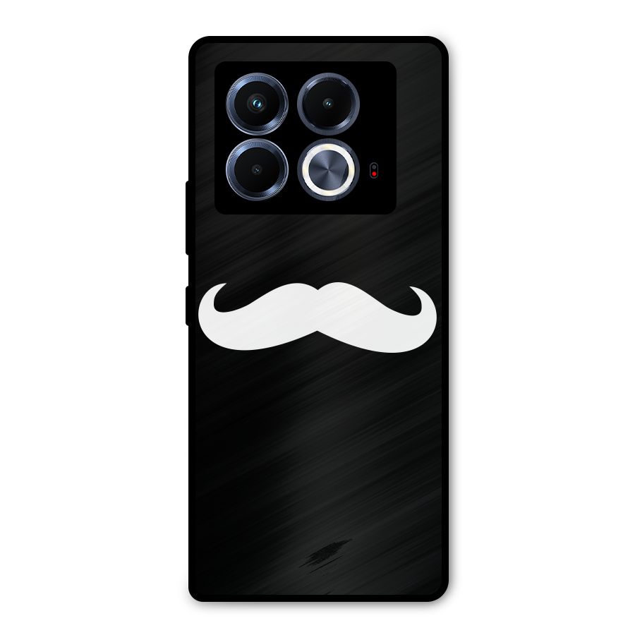 Moustache Love Metal Back Case for Infinix Note 40 5G