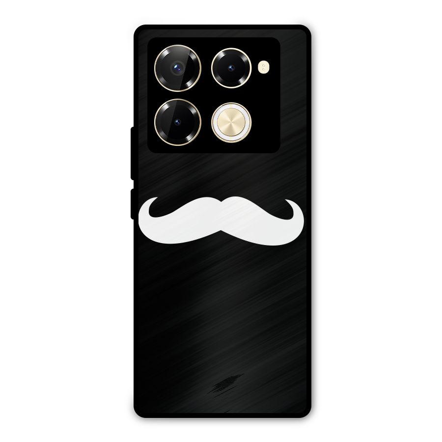 Moustache Love Metal Back Case for Infinix Note 40 Pro Plus