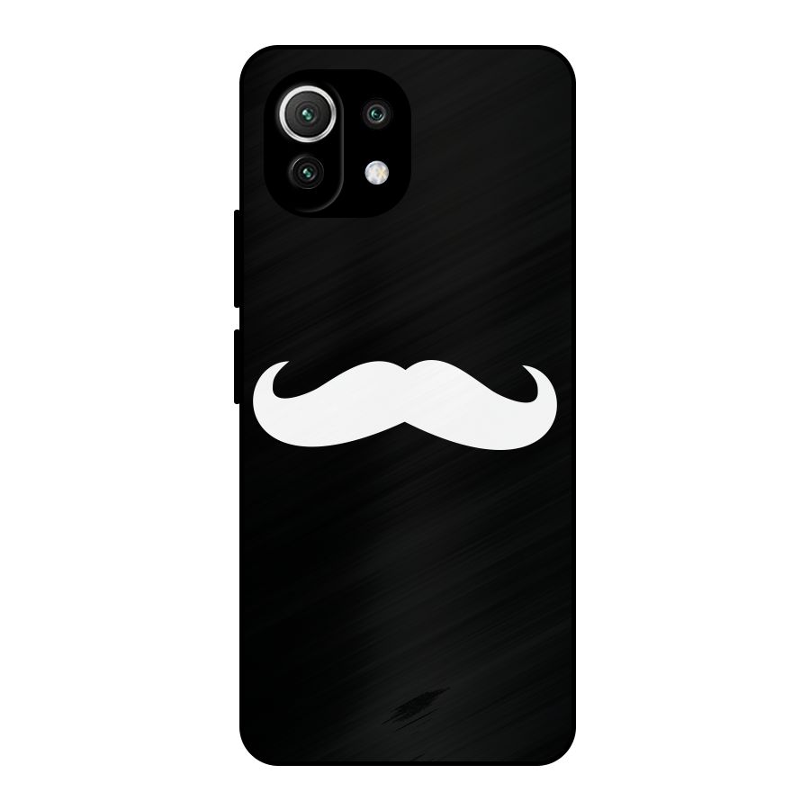 Moustache Love Metal Back Case for Mi 11 Lite NE 5G
