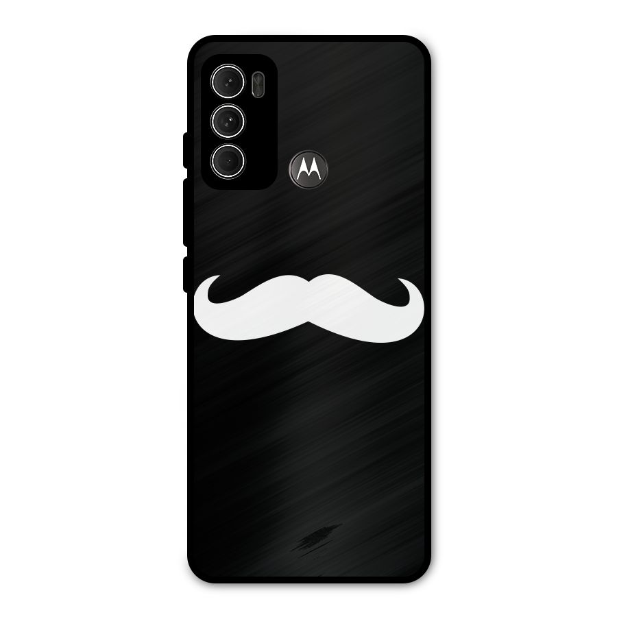 Moustache Love Metal Back Case for Moto G60