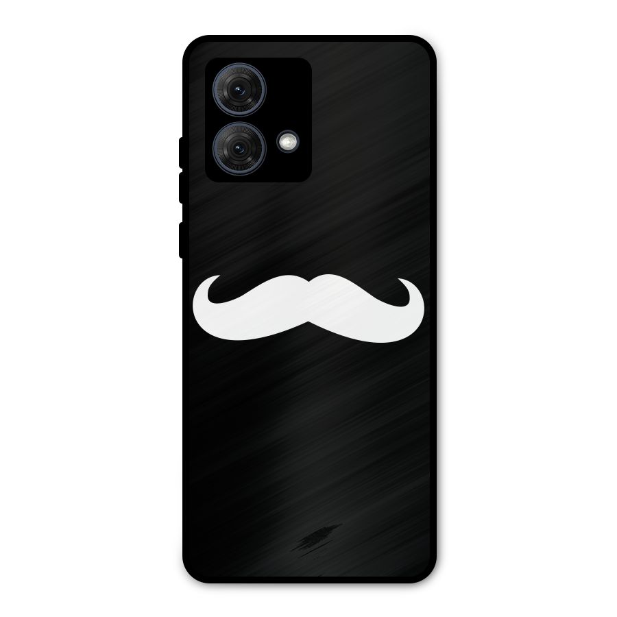 Moustache Love Metal Back Case for Moto G84
