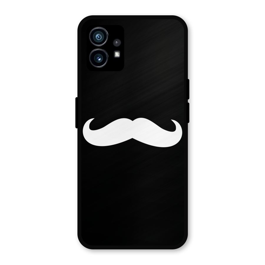 Moustache Love Metal Back Case for Nothing Phone 1