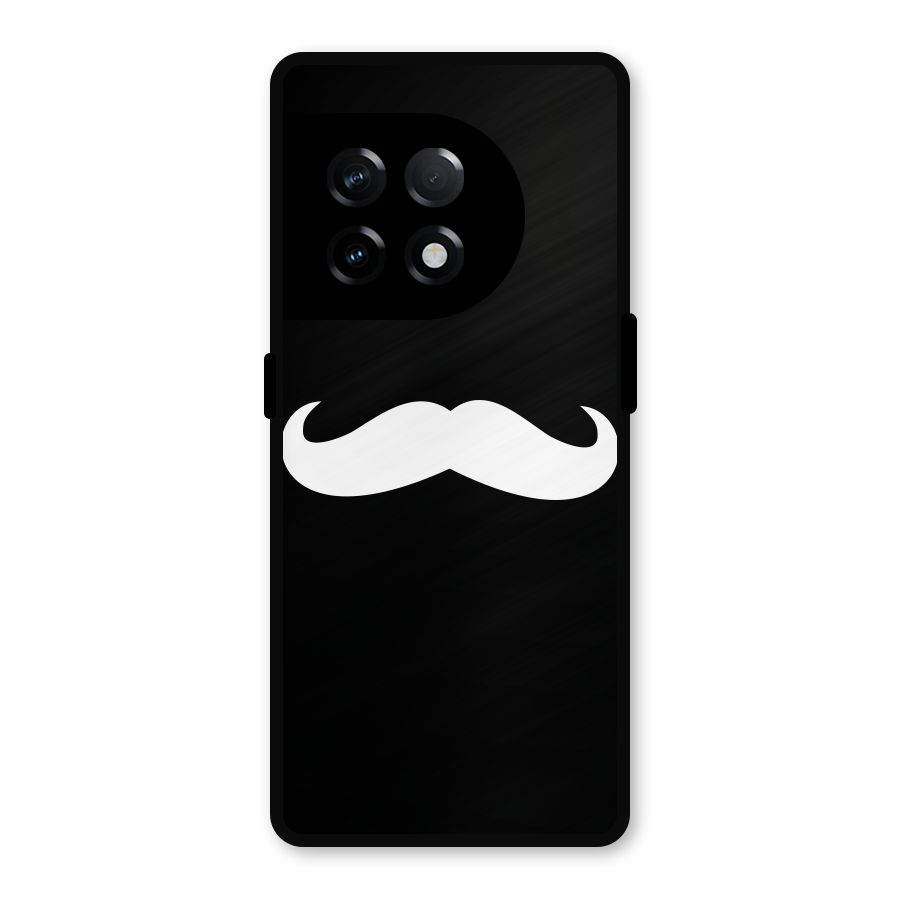Moustache Love Metal Back Case for OnePlus 11R