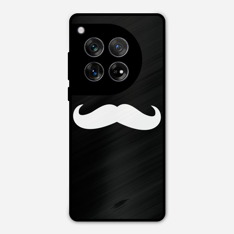 Moustache Love Metal Back Case for OnePlus 12