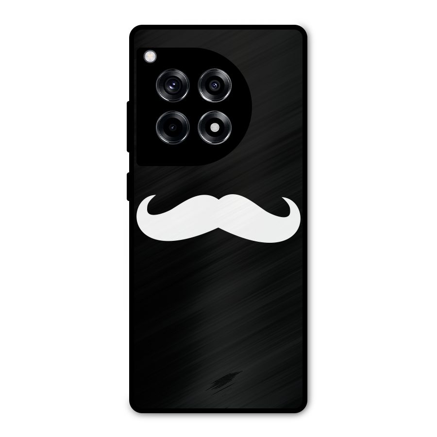 Moustache Love Metal Back Case for OnePlus 12R