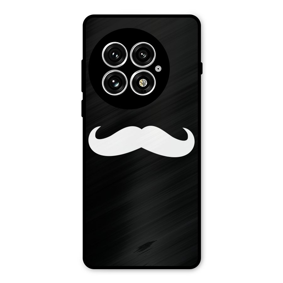 Moustache Love Metal Back Case for OnePlus 13