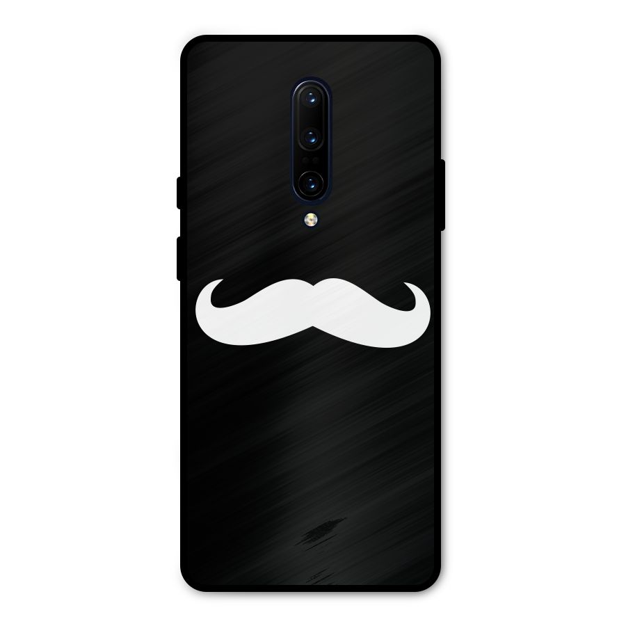 Moustache Love Metal Back Case for OnePlus 7 Pro