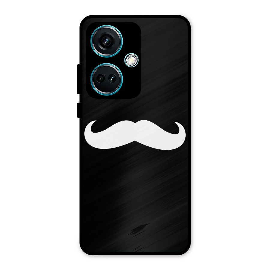Moustache Love Metal Back Case for OnePlus Nord CE 3 5G