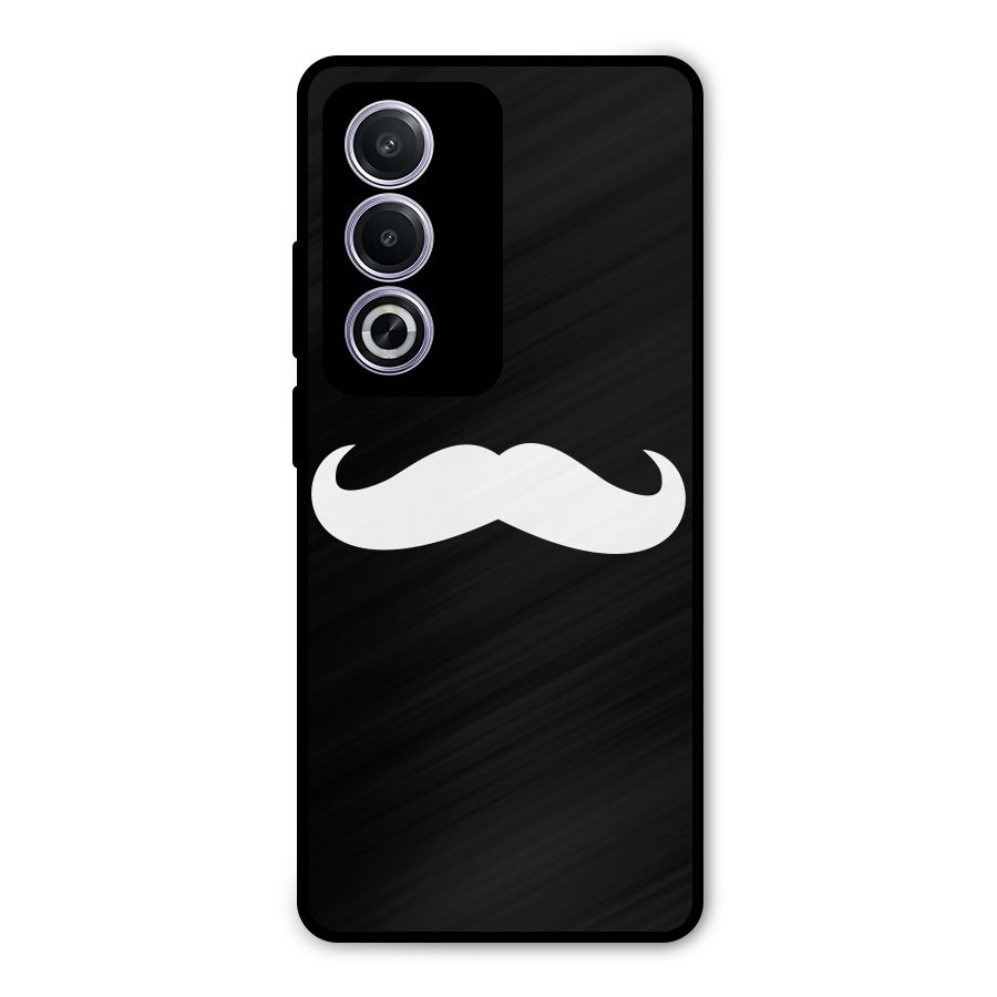 Moustache Love Metal Back Case for Oppo K12x