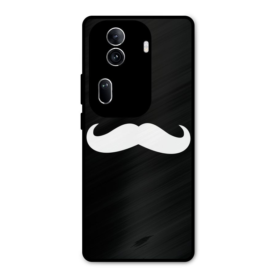 Moustache Love Metal Back Case for Oppo Reno11 Pro 5G