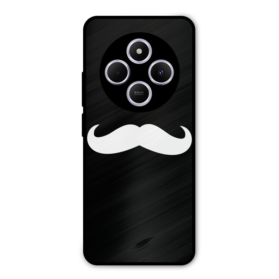 Moustache Love Metal Back Case for Poco C75 5G
