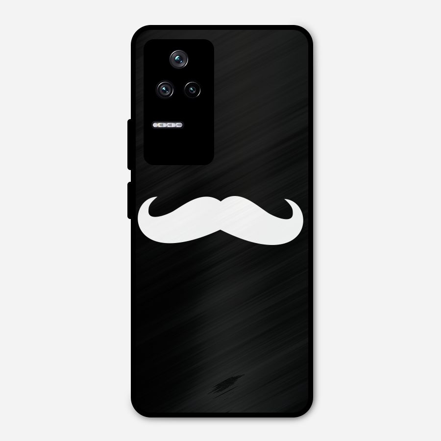 Moustache Love Metal Back Case for Poco F4 5G