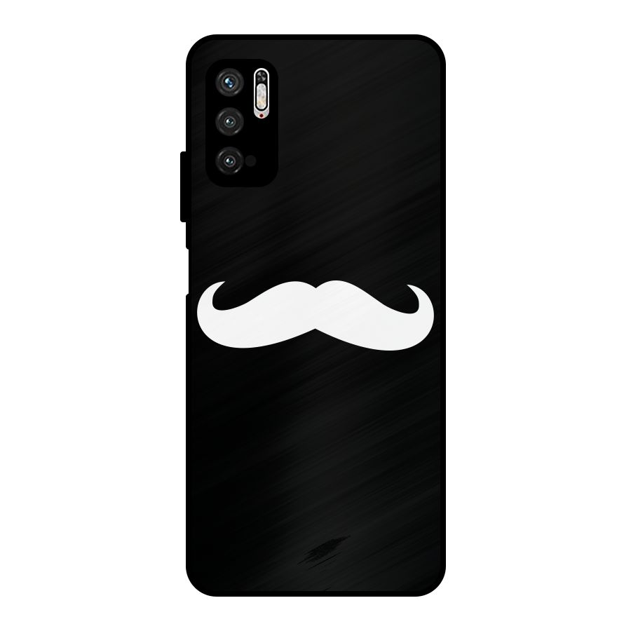 Moustache Love Metal Back Case for Poco M3 Pro 5G