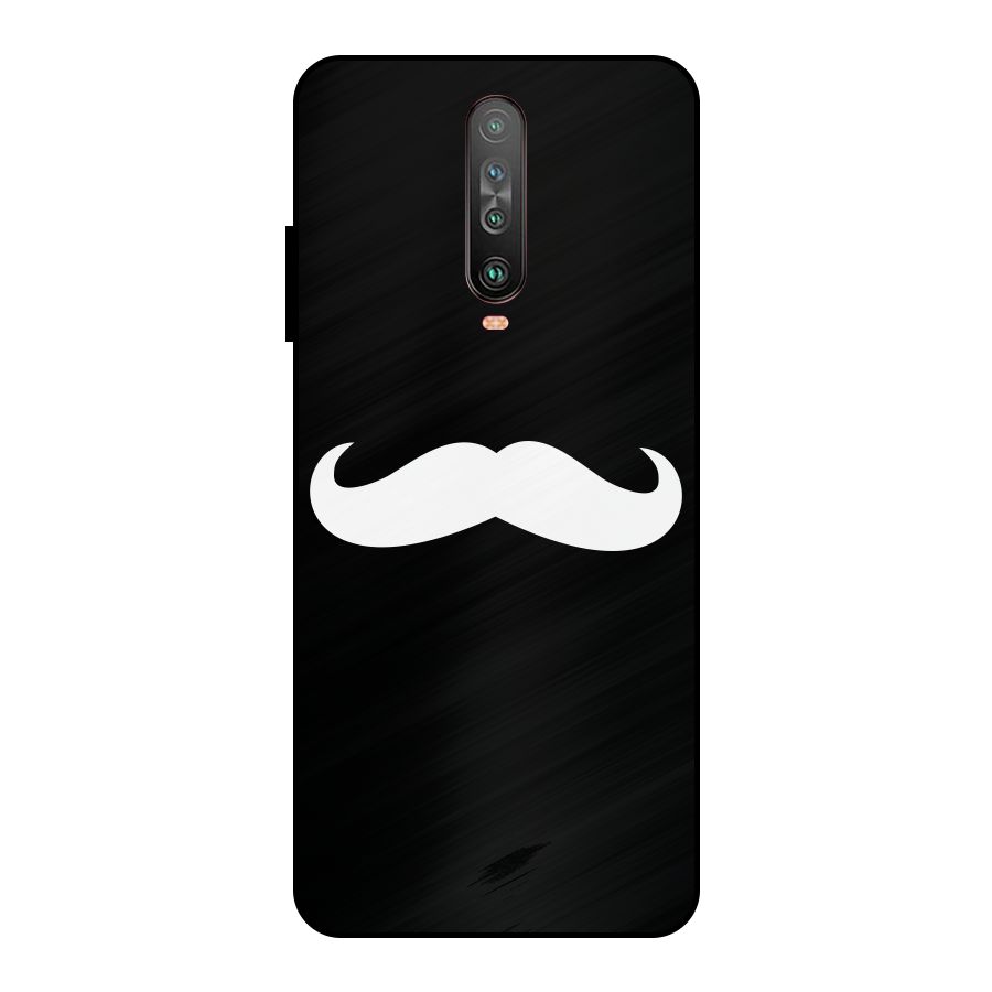 Moustache Love Metal Back Case for Poco X2