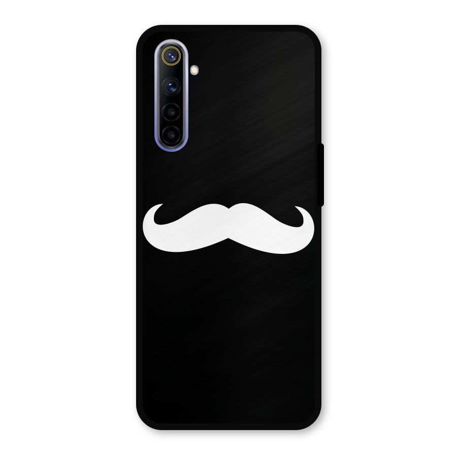 Moustache Love Metal Back Case for Realme 6